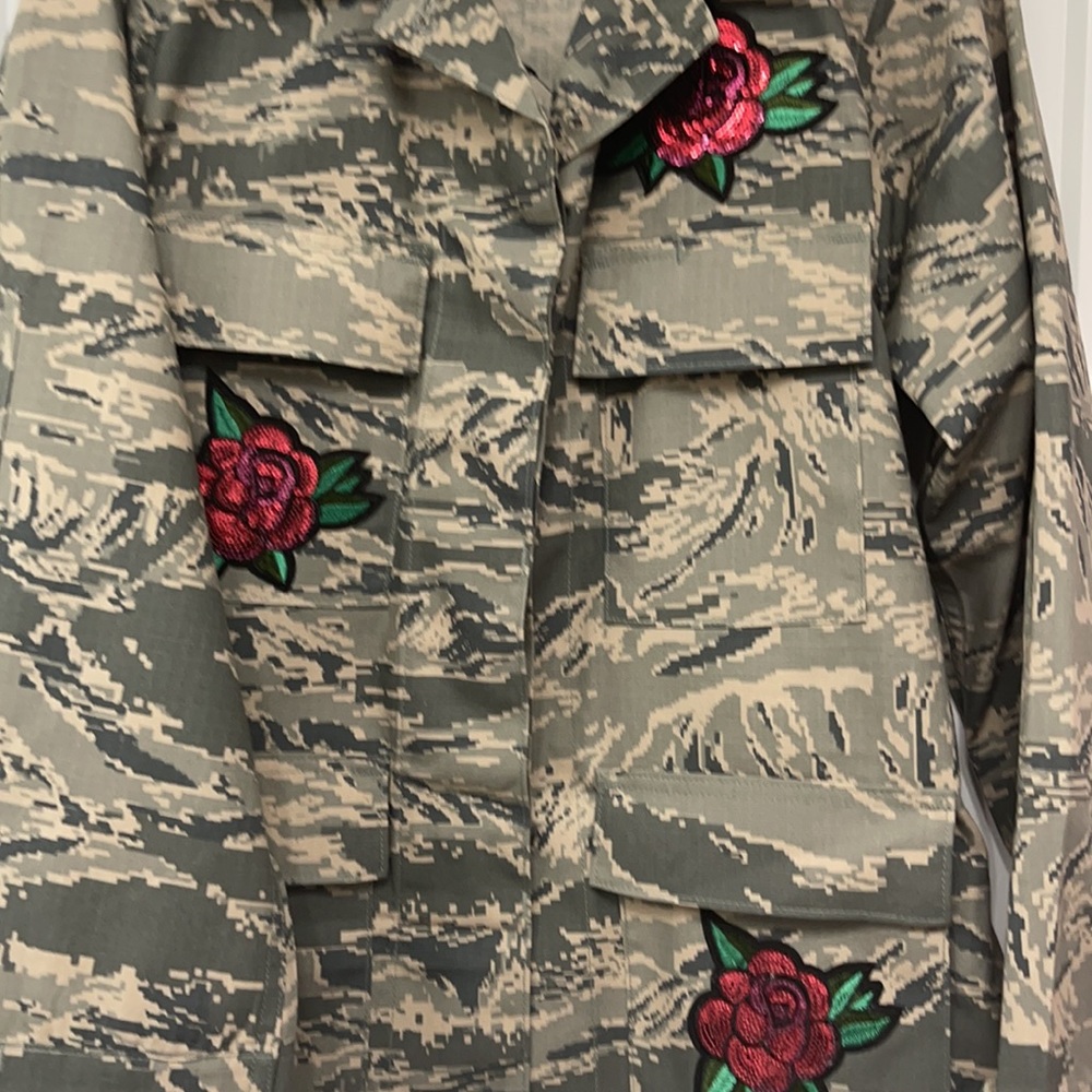 Air Force camouflage jacket Rolling Stones. - Picture 13 of 15